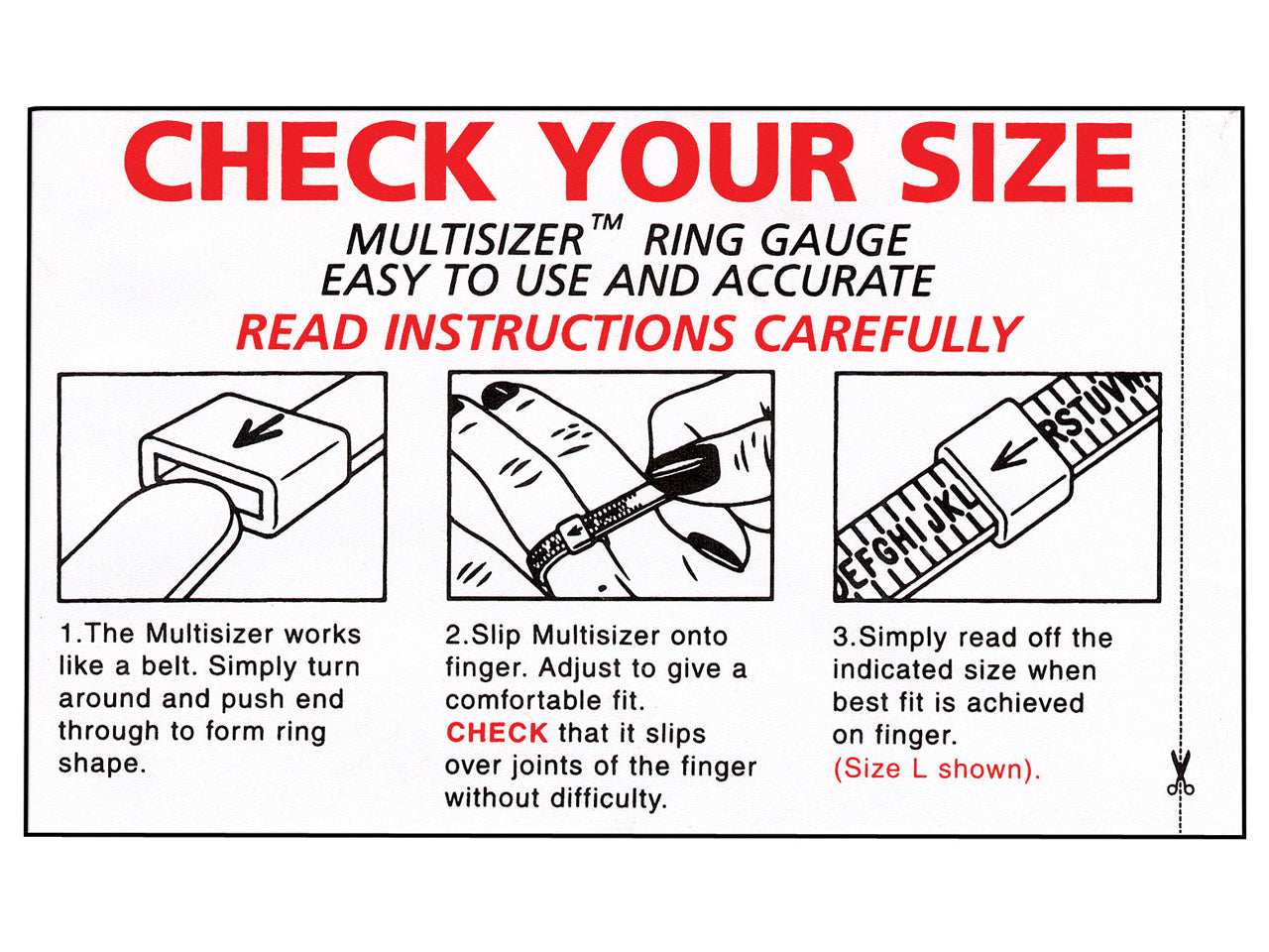 Ring sizer