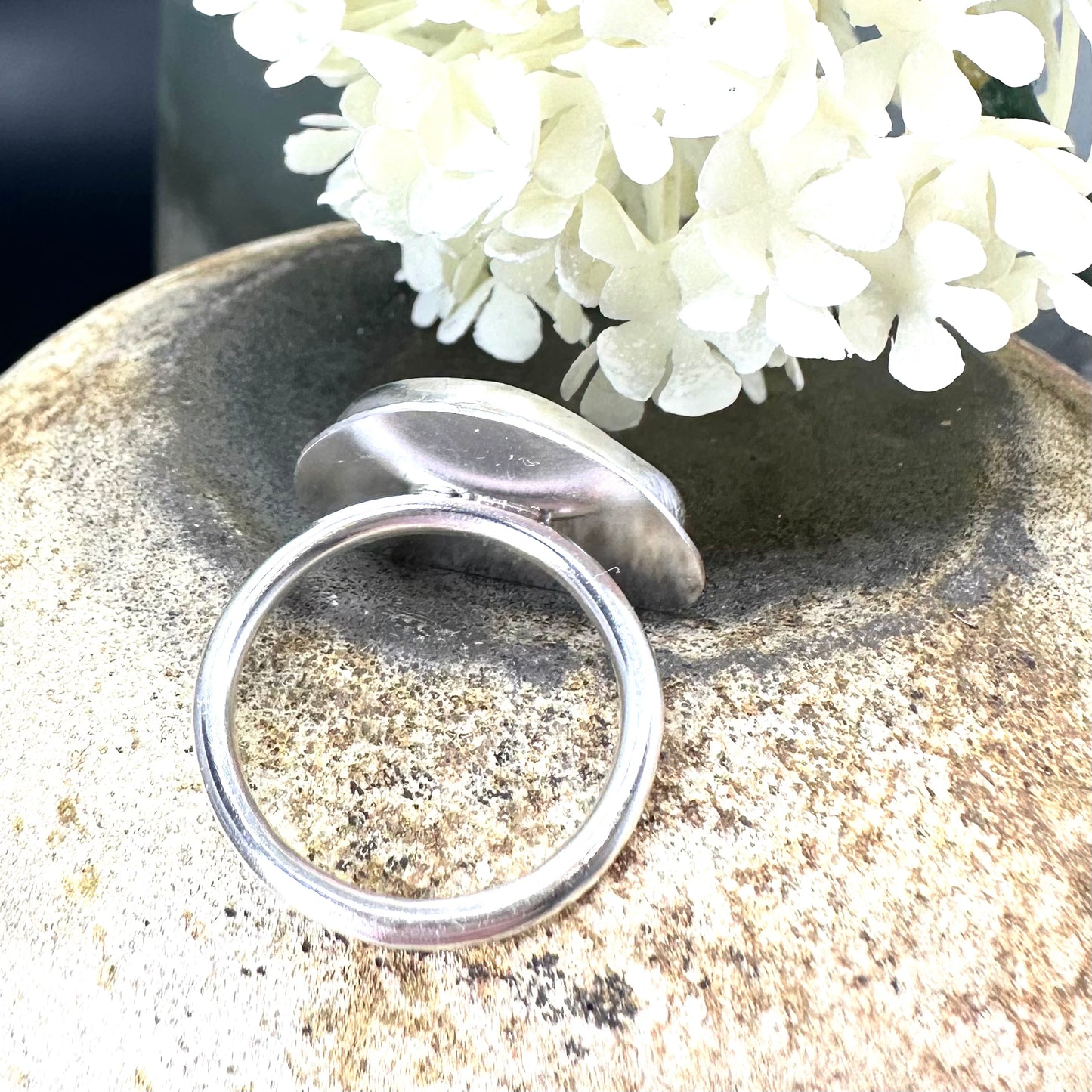 Sea Green Seaglass Ring