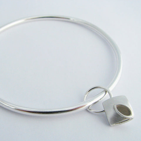 Olive Leaf Linked Bracelet in Sterling Silver